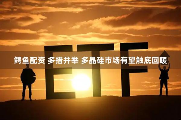 鳄鱼配资 多措并举 多晶硅市场有望触底回暖